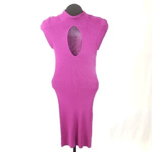 Marciano Bodycon Snap Side Knit Dress Size Medium